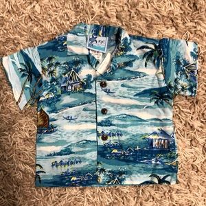 Hawaiian Button-Up Shirt